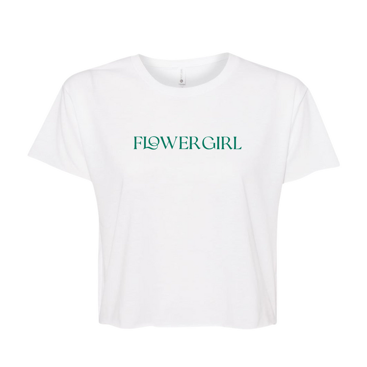 Flower Girl Crop Tee