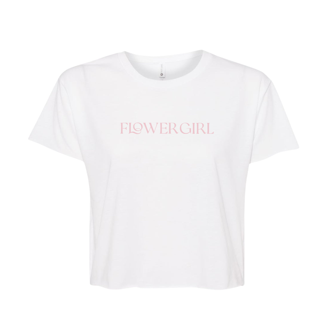 Flower Girl Crop Tee